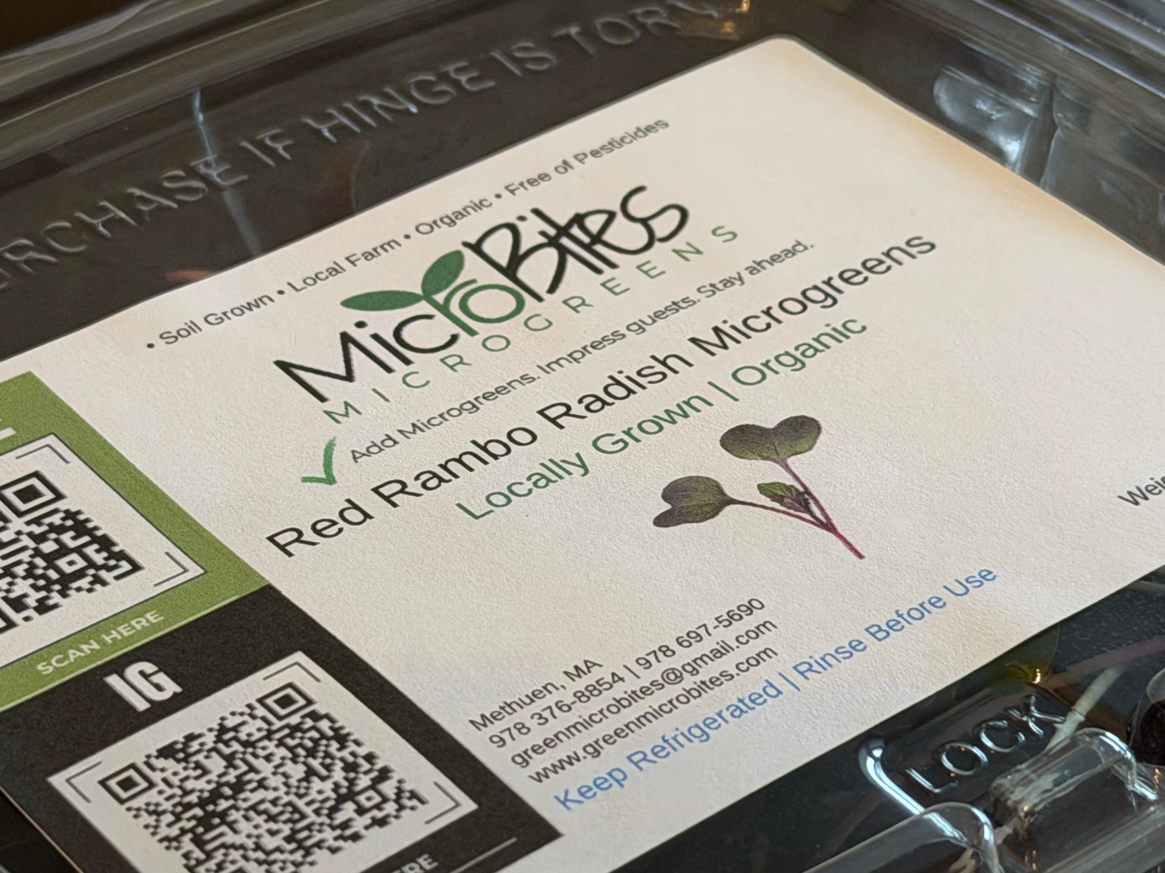 2.2 Oz Of Red Rambo Radish